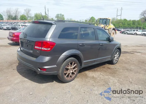 2014 Dodge Journey Sxt из США, поврежденный, VIN 3C4PDDBG9ET150025